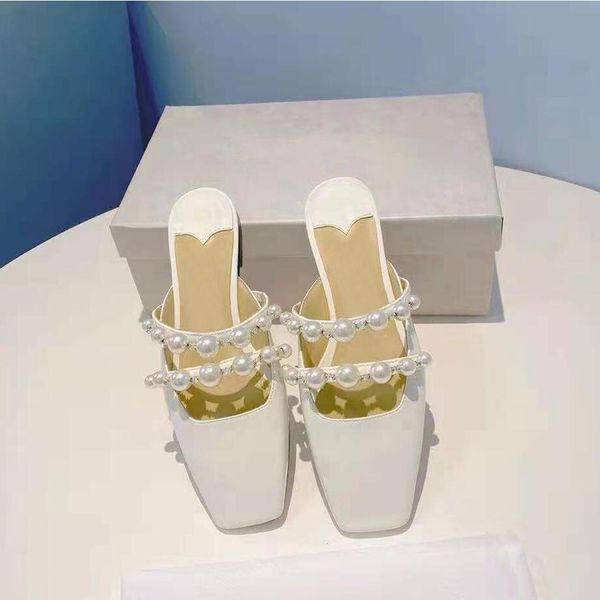 luxury women choo slippers summer slip on slides refined pearl leather square head design elegant paris lady slider flop comfort walking cas, Black
luxury women choo slippers summer slip on slides refined pearl leather square head design elegant paris lady slider flop comfort walking cas, Black