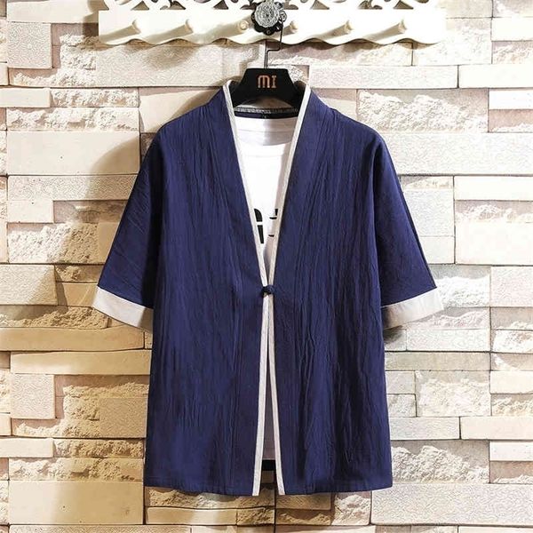 summer new fashion mens shirts simple design daily casual collarless 100% cotton short sleeve chinese white black shirt 4xl 5xl 210412
summer new fashion mens shirts simple design daily casual collarless 100% cotton short sleeve chinese white black shirt 4xl 5xl 210412