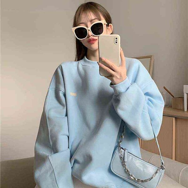pull sweatshirt womens winter loose pink ins korean fashion casual style o-neck plus size hoodies clothes for teens t220726, Black
pull sweatshirt womens winter loose pink ins korean fashion casual style o-neck plus size hoodies clothes for teens t220726, Black