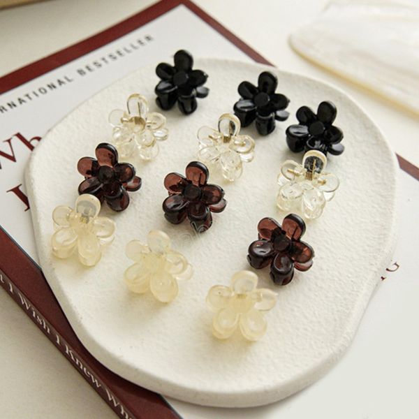 cute flower shape mini hair claw girls transparent caramel color small hair clip women styling tools battettes, Slivery;white
cute flower shape mini hair claw girls transparent caramel color small hair clip women styling tools battettes, Slivery;white
