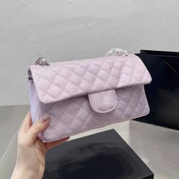 glitter double flap designers bags calfskin pink white purple green designer women silver-tone metal hardware chain handled diamond quilting
glitter double flap designers bags calfskin pink white purple green designer women silver-tone metal hardware chain handled diamond quilting