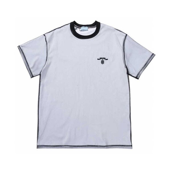 2022 spring summer europe italy embroidery tee double laye mesh t shirt men women fashion cotton tshirt, White;black
2022 spring summer europe italy embroidery tee double laye mesh t shirt men women fashion cotton tshirt, White;black