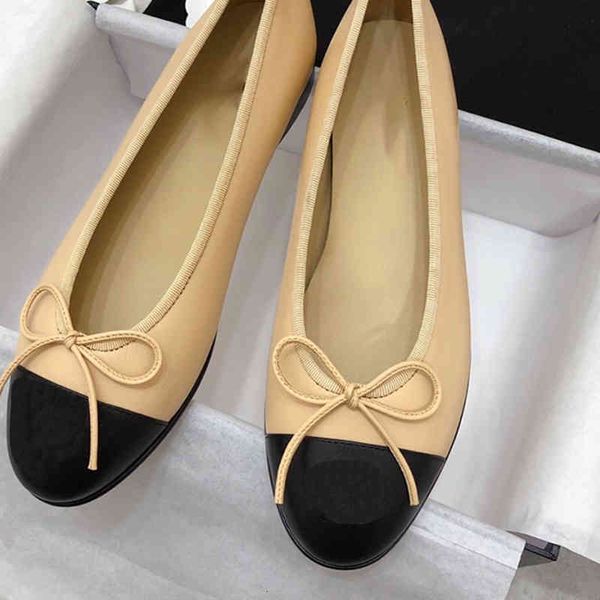 sandals autumn style small fragrance color matching bow flat bottom ballet shoes women's round head casual shallow mouth single, Black 
sandals autumn style small fragrance color matching bow flat bottom ballet shoes women's round head casual shallow mouth single, Black