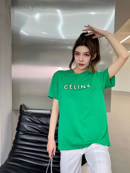 women's t-shirt designer chaopai 22 early spring new simple style contrast color flocking three-dimensional drip letter pattern 3mx6, White
women's t-shirt designer chaopai 22 early spring new simple style contrast color flocking three-dimensional drip letter pattern 3mx6, White