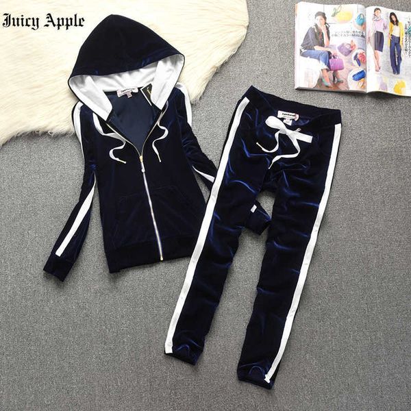 juicy apple tracksuit women fashion hooded sweatshirts spring autumn hoodies solid zipper jackets soft elegant 2 piece set, Gray
juicy apple tracksuit women fashion hooded sweatshirts spring autumn hoodies solid zipper jackets soft elegant 2 piece set, Gray