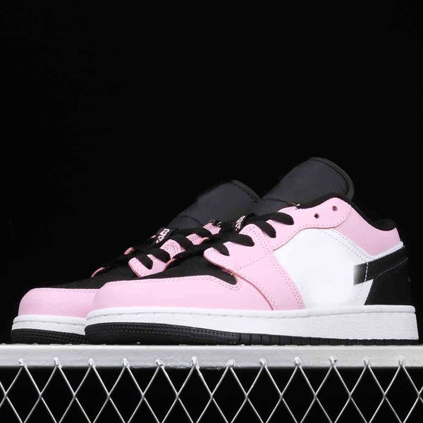 low cut jumpman men's and women's basketball shoes 1 s black/pink outdoor sports
low cut jumpman men's and women's basketball shoes 1 s black/pink outdoor sports