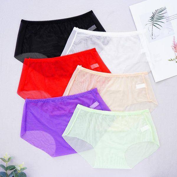 transparent panties ultra-thin breathable underwear mesh large size l xl 3xl mid-waist briefs, Black;pink
transparent panties ultra-thin breathable underwear mesh large size l xl 3xl mid-waist briefs, Black;pink