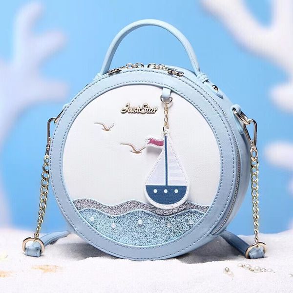2022 new women's fashion all-match single room messenger bag chain cute fun circle
2022 new women's fashion all-match single room messenger bag chain cute fun circle