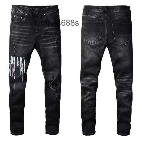 designer jeans trend a miryy-fluid spray painted colorful letter hole patch elastic tight legged jeans #830305b, Blue
designer jeans trend a miryy-fluid spray painted colorful letter hole patch elastic tight legged jeans #830305b, Blue