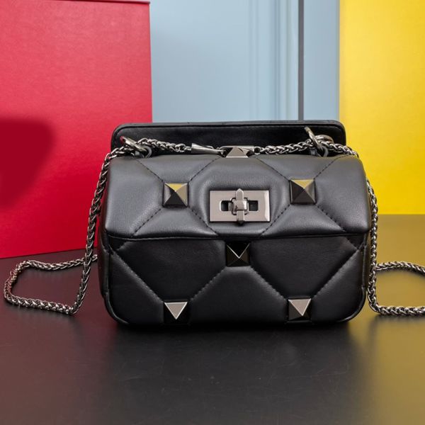 rivet stud shoulder bag ladies handbags purse napa sheep cross body bags genuine leather clutch bag gold brass hardware rivets flip turnbuck
rivet stud shoulder bag ladies handbags purse napa sheep cross body bags genuine leather clutch bag gold brass hardware rivets flip turnbuck