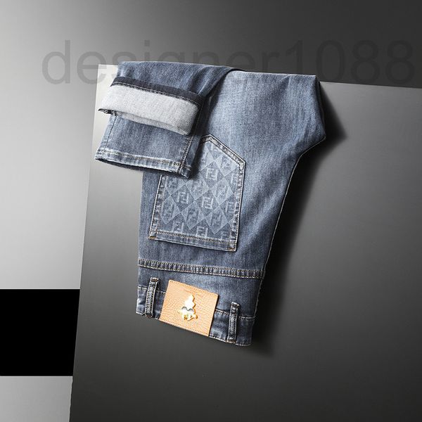 men's jeans designer slim fitting jeans men's elastic leggings spring and summer 2022 new high-end small straight casual pants cgz, Blue
men's jeans designer slim fitting jeans men's elastic leggings spring and summer 2022 new high-end small straight casual pants cgz, Blue