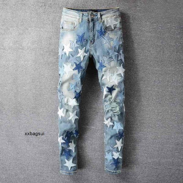 amirs mens jeans amirs new us casual hip hop high street worn out and worn washed splash ink color painting slim fit jeans men's #695, Blue
amirs mens jeans amirs new us casual hip hop high street worn out and worn washed splash ink color painting slim fit jeans men's #695, Blue