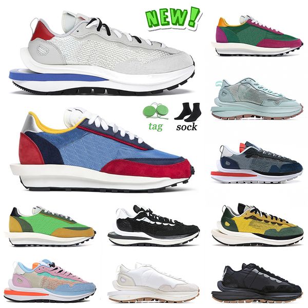2022 arrival ldv waffle running shoes vaporwaffle pegasus fuchsia game royal varsity blue pure platinum sail gum black pine green mens women, White;red
2022 arrival ldv waffle running shoes vaporwaffle pegasus fuchsia game royal varsity blue pure platinum sail gum black pine green mens women, White;red