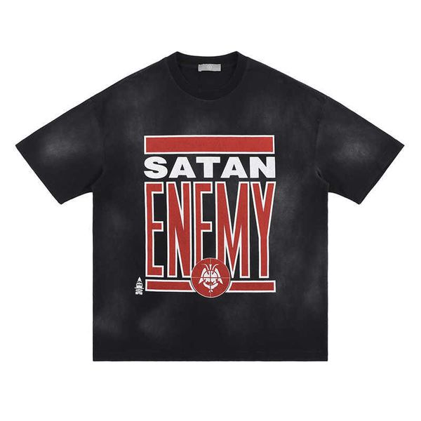 men's t-shirts xiaozhongchao brand saint badge pattern printing high street washing old retro round neck short sleeve men's and wo, White;black
men's t-shirts xiaozhongchao brand saint badge pattern printing high street washing old retro round neck short sleeve men's and wo, White;black