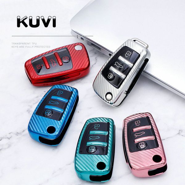 new soft tpu car folding key cover case for audi a3 8l 8p a4 b6 b7 b8 a6 c5 c6 4f rs3 q3 q7 tt 8l 8v s3 auto shell accessories
new soft tpu car folding key cover case for audi a3 8l 8p a4 b6 b7 b8 a6 c5 c6 4f rs3 q3 q7 tt 8l 8v s3 auto shell accessories