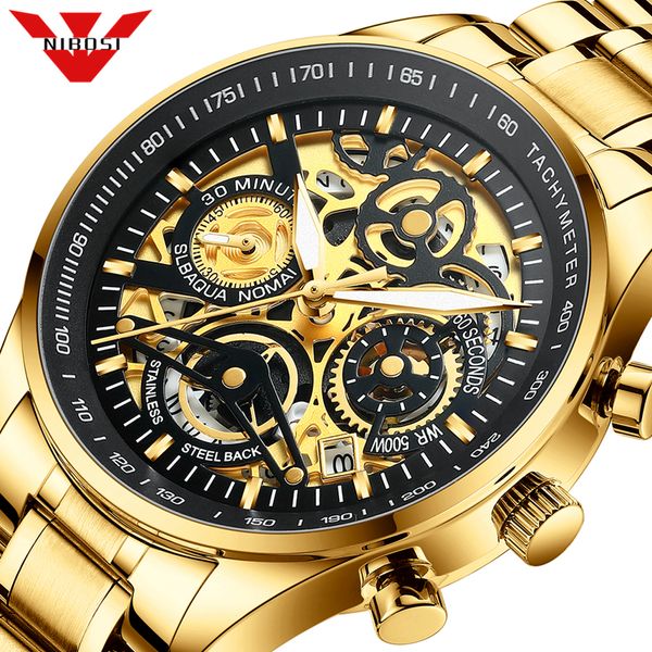 nibosi 2021 new mens watches fashion wristwatch gold men watch brand luxury waterproof date quartz watches relogio masculino 
nibosi 2021 new mens watches fashion wristwatch gold men watch brand luxury waterproof date quartz watches relogio masculino