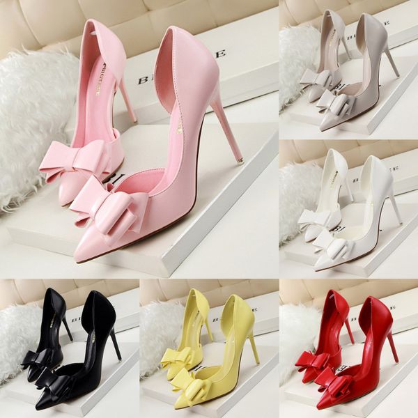 elling korean fashion elegant sweet bows party shoes women thin high heel shallow mouth pointed side hollow .5cm wedding single shoe, Black
elling korean fashion elegant sweet bows party shoes women thin high heel shallow mouth pointed side hollow .5cm wedding single shoe, Black