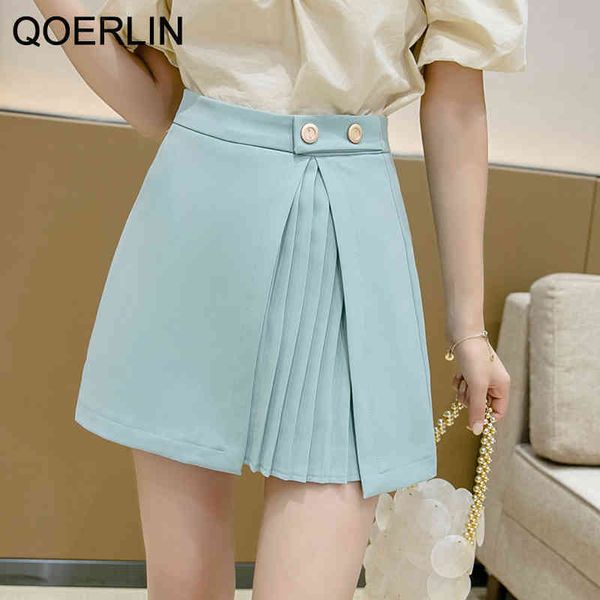 qoerlin pleated skirt fashion women skirts with safe shorts girl high waisted crotch aline mini tennis skirt spring summer 210412, Black
qoerlin pleated skirt fashion women skirts with safe shorts girl high waisted crotch aline mini tennis skirt spring summer 210412, Black