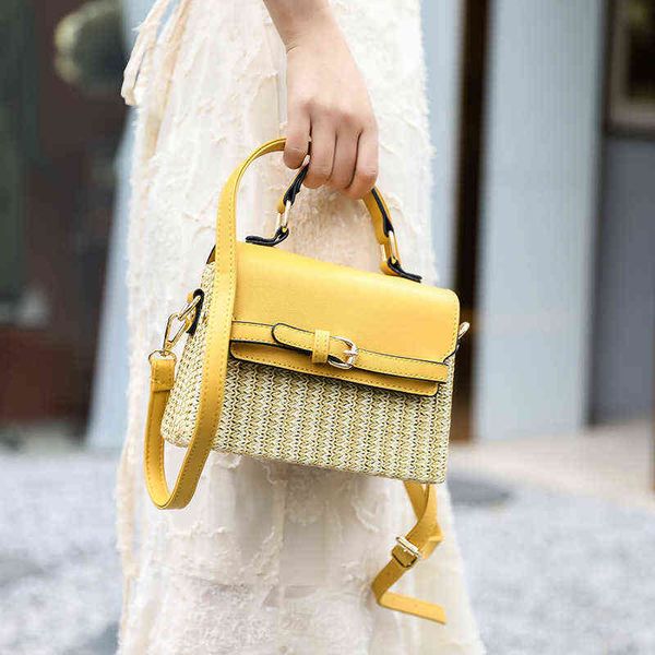 nxy evening bags fashion retro 2022 solid color handbag woven shoulder women's bag hand woven box straw cute mini designer crossbody 22
nxy evening bags fashion retro 2022 solid color handbag woven shoulder women's bag hand woven box straw cute mini designer crossbody 22