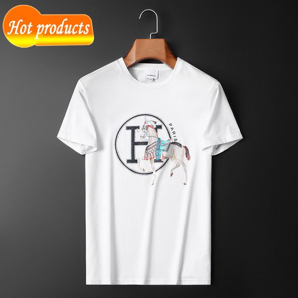 factory direct selling tide brand clothes wholesale menswear 2022 summer mercerized short sleeve t-shirt youth handsome horse letter shirt, White;black
factory direct selling tide brand clothes wholesale menswear 2022 summer mercerized short sleeve t-shirt youth handsome horse letter shirt, White;black