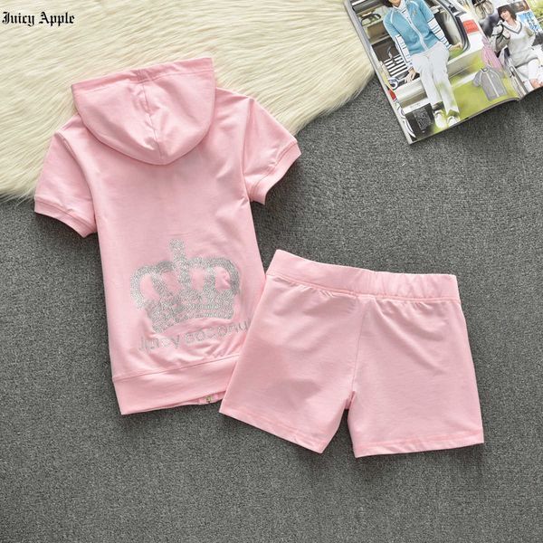 juicy apple tracksuit women summer fashion new clothing short sleeved shorts suit fashion was thin set of slim casual sportswear, Gray
juicy apple tracksuit women summer fashion new clothing short sleeved shorts suit fashion was thin set of slim casual sportswear, Gray
