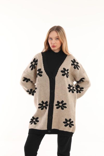 women's knits & tees women's cardigan season camel floral pattern long knitted casual quality fashion sweaters loose jumper, White
women's knits & tees women's cardigan season camel floral pattern long knitted casual quality fashion sweaters loose jumper, White