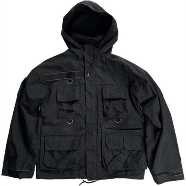 men's jackets monkey time black multi pocket work clothes functional windproof leisure hooded submachine jacket zipper jacket, Black;brown
men's jackets monkey time black multi pocket work clothes functional windproof leisure hooded submachine jacket zipper jacket, Black;brown