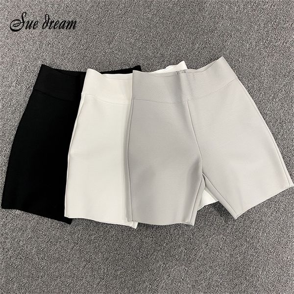 celebrity grey black white elastic rayon bandage short pants fashion bodycon shorts sports shorts 210306, White;black
celebrity grey black white elastic rayon bandage short pants fashion bodycon shorts sports shorts 210306, White;black