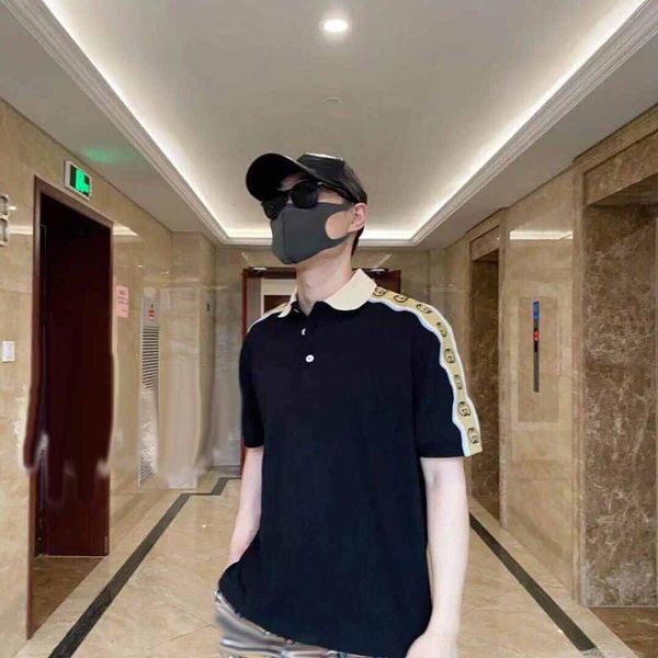 print men polo shirt casual business embroidery polos shirts male short sleeve homme oversized lapel tees 2022 designer brand, White;black
print men polo shirt casual business embroidery polos shirts male short sleeve homme oversized lapel tees 2022 designer brand, White;black