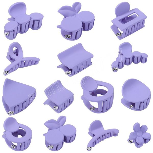 girls purple small flower hair claws twist chain hairpin barrettes clamps claw clip for women hair accessories, Slivery;white
girls purple small flower hair claws twist chain hairpin barrettes clamps claw clip for women hair accessories, Slivery;white