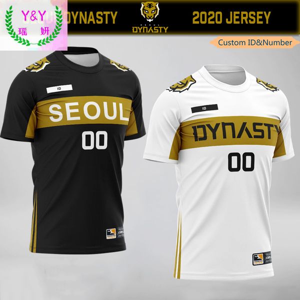 kaus oblong tim dinasti seoul penggemar seragam kompetisi game burung hantu kaus permainan id kustom nama kustom pria kaus oblong jenis 2206, White;black
kaus oblong tim dinasti seoul penggemar seragam kompetisi game burung hantu kaus permainan id kustom nama kustom pria kaus oblong jenis 2206, White;black