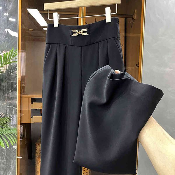 women's pants & capris counter n goods enter the store receive women's high texture waist and wide leg casual pants that are compa, Black;white
women's pants & capris counter n goods enter the store receive women's high texture waist and wide leg casual pants that are compa, Black;white