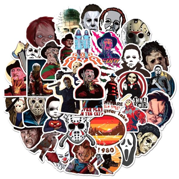 new waterproof 10/30/50pcs/pack horror movies group graffiti stickers for notebook motorcycle skateboard computer mobile phone cartoon toy b
new waterproof 10/30/50pcs/pack horror movies group graffiti stickers for notebook motorcycle skateboard computer mobile phone cartoon toy b