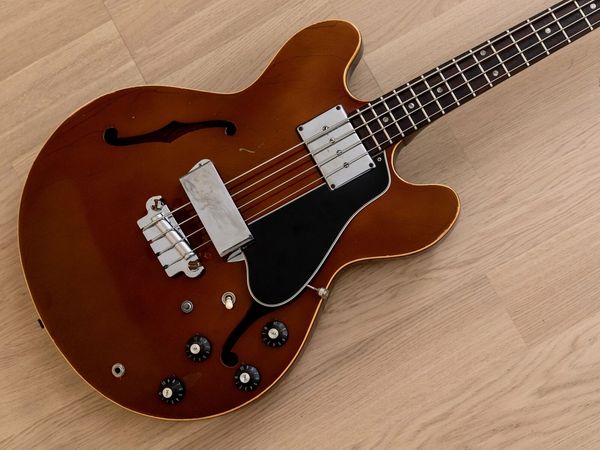 eb-2d vintage semi-hollowbody bass guitar sparkling burgundy 
eb-2d vintage semi-hollowbody bass guitar sparkling burgundy
