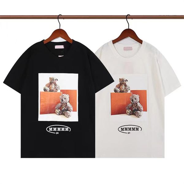 2022 women's t-shirt europe and the united states in spring and summer new haute couture round neck pure cotton printing trend couples, White
2022 women's t-shirt europe and the united states in spring and summer new haute couture round neck pure cotton printing trend couples, White
