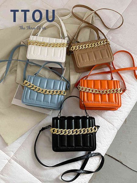 new summer solid color chain shoulder bag fashion plaid pu leather handbags for women designer casual lady underarm bags g220517
new summer solid color chain shoulder bag fashion plaid pu leather handbags for women designer casual lady underarm bags g220517