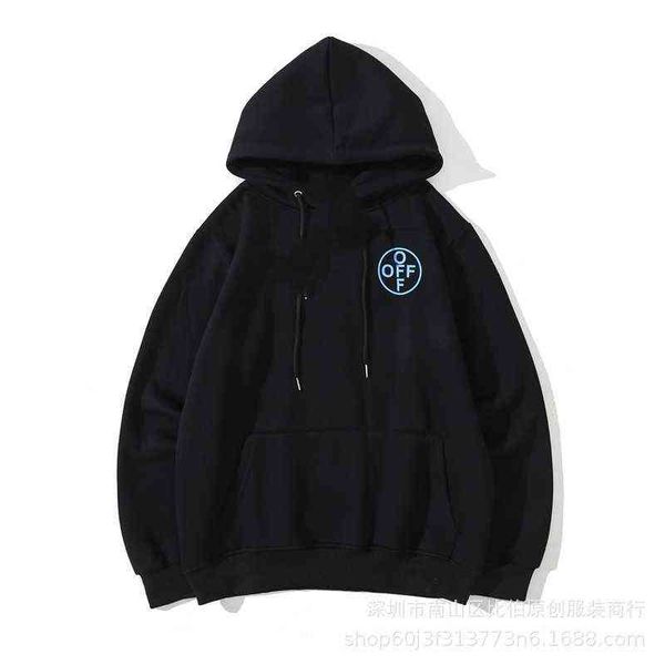 factory online export brand new sweater autumn and winter tide off blue arrow print hoodie ow couple plush, Black
factory online export brand new sweater autumn and winter tide off blue arrow print hoodie ow couple plush, Black
