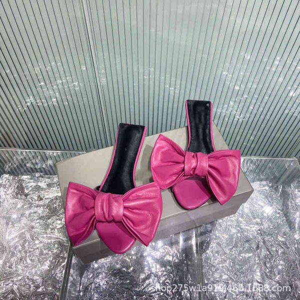 slippers bowknot with slippers fashion casual flat bottom sandals women's open toe simple heel shoes, Black
slippers bowknot with slippers fashion casual flat bottom sandals women's open toe simple heel shoes, Black