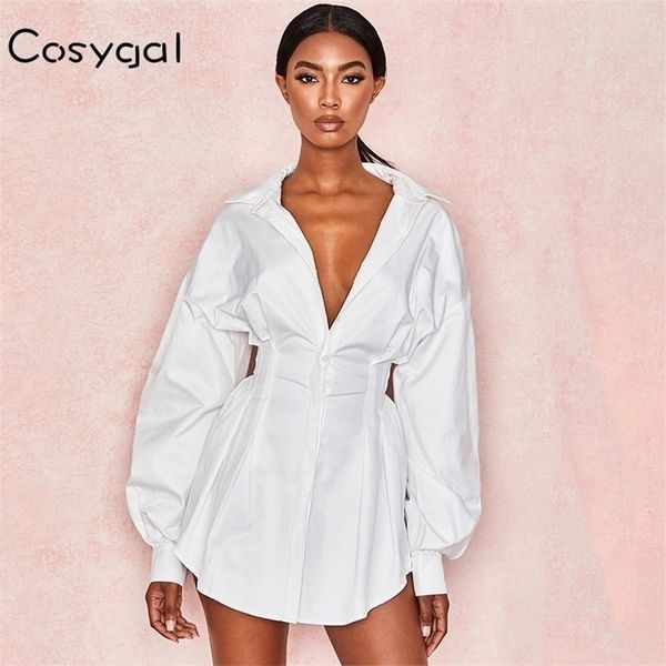 cosygal white dress women lace up t shirt dress casual mini short autumn dresses streetwear winter clothing for women t200117, White;black
cosygal white dress women lace up t shirt dress casual mini short autumn dresses streetwear winter clothing for women t200117, White;black