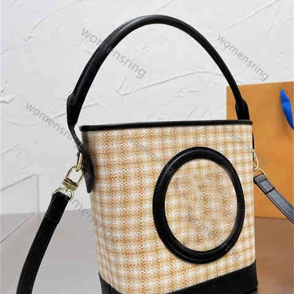 2022 beach straw buckets bags summer casual rattan women handbags wicker woven leather tote large capacity lady crossbody travel purse
2022 beach straw buckets bags summer casual rattan women handbags wicker woven leather tote large capacity lady crossbody travel purse