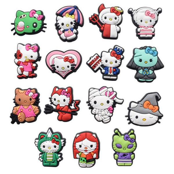 fast delivery cute cartoon cat pvc shoe charms shoes buckles action figure fit bracelets croc shoes accessories, White;pink
fast delivery cute cartoon cat pvc shoe charms shoes buckles action figure fit bracelets croc shoes accessories, White;pink