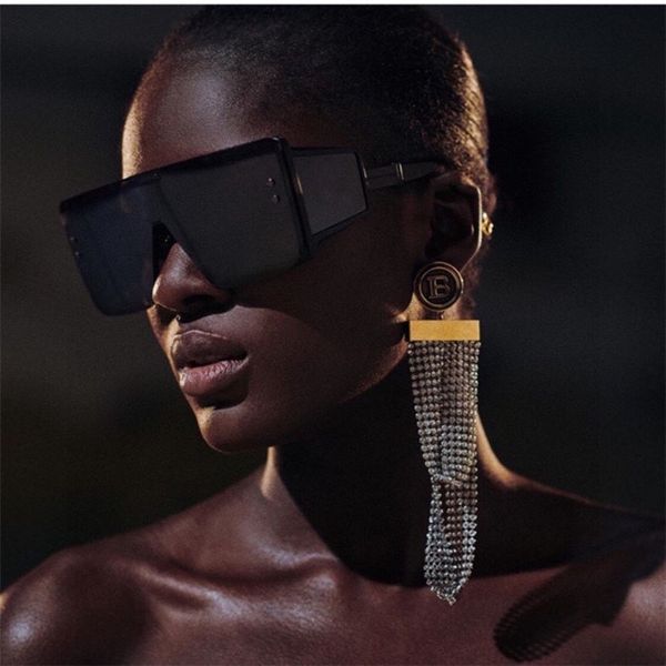 sunglasses large frame square goggles huang zitao star same men's black anti ultraviolet women's, White;black
sunglasses large frame square goggles huang zitao star same men's black anti ultraviolet women's, White;black