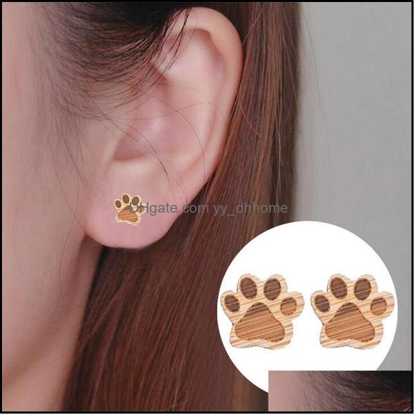 stud earrings jewelry paw small wooden earring for women piercing drop delivery 2021 nq4sk, Golden;silver
stud earrings jewelry paw small wooden earring for women piercing drop delivery 2021 nq4sk, Golden;silver