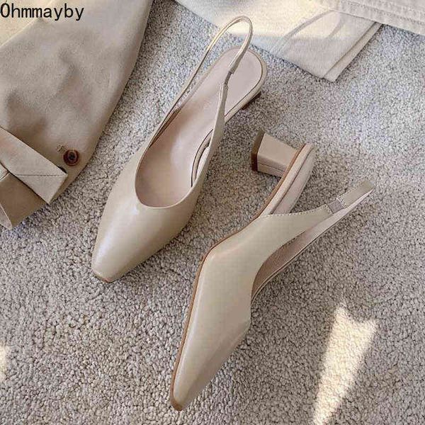 sandals leather women 2022 new spring slingback shoes shallow ladies elegant elastic band mules sandalias de mujer 220704, Black
sandals leather women 2022 new spring slingback shoes shallow ladies elegant elastic band mules sandalias de mujer 220704, Black