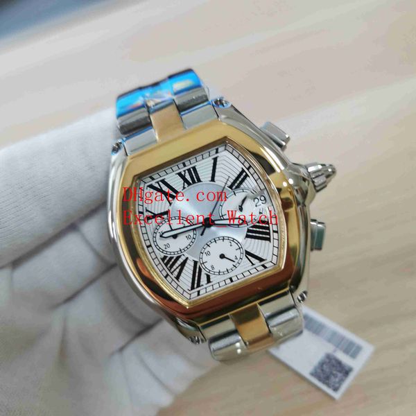 3 colors selling wristwatches 47mm roadster w62020x6 w62027z1 stainless steel vk quartz chronograph working men's watch watches, Slivery;brown
3 colors selling wristwatches 47mm roadster w62020x6 w62027z1 stainless steel vk quartz chronograph working men's watch watches, Slivery;brown