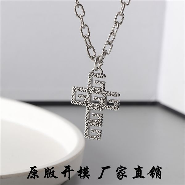 12% off jewelry the new new hollow pattern carved cross necklace hip hop fashion men's and women's sweater chain, Silver
12% off jewelry the new new hollow pattern carved cross necklace hip hop fashion men's and women's sweater chain, Silver