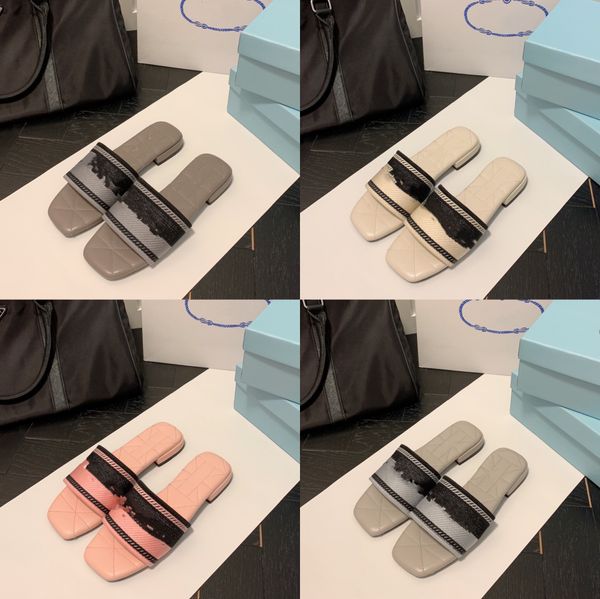 2022 new p designer slipper women leather sole sandal flat slipper fashion summer heel slippers slides flip flops mule ladies daily commutin, Black
2022 new p designer slipper women leather sole sandal flat slipper fashion summer heel slippers slides flip flops mule ladies daily commutin, Black