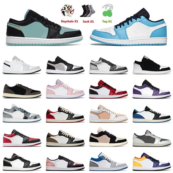 1 1s low mens basketball shoes tropical twist unc diamond white lucky green black pollen reverse mocha stage haze royal yellow men women sne
1 1s low mens basketball shoes tropical twist unc diamond white lucky green black pollen reverse mocha stage haze royal yellow men women sne