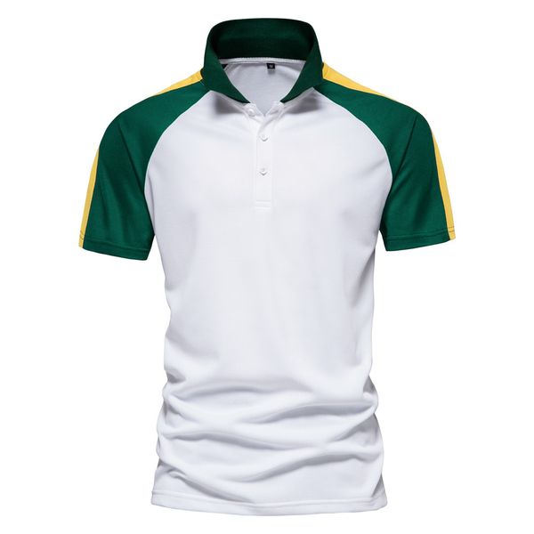 2022 new spring summer polo shirts for men fashion patchwork mans polos short sleeve casual polo shirt men brand clothing, White;black
2022 new spring summer polo shirts for men fashion patchwork mans polos short sleeve casual polo shirt men brand clothing, White;black