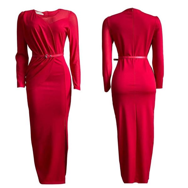 party dresses large women's 2022 new mesh stitching dress long dress designer red black blue, White;black
party dresses large women's 2022 new mesh stitching dress long dress designer red black blue, White;black